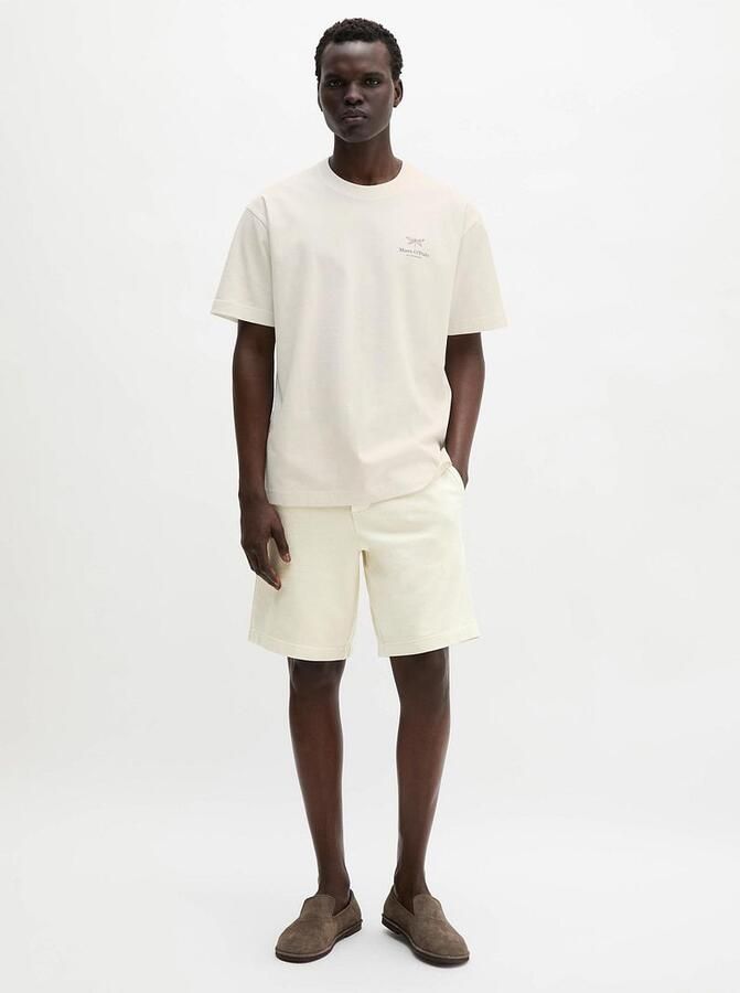 Marc O'Polo T-Shirt Backprint Wit - Foto 5
