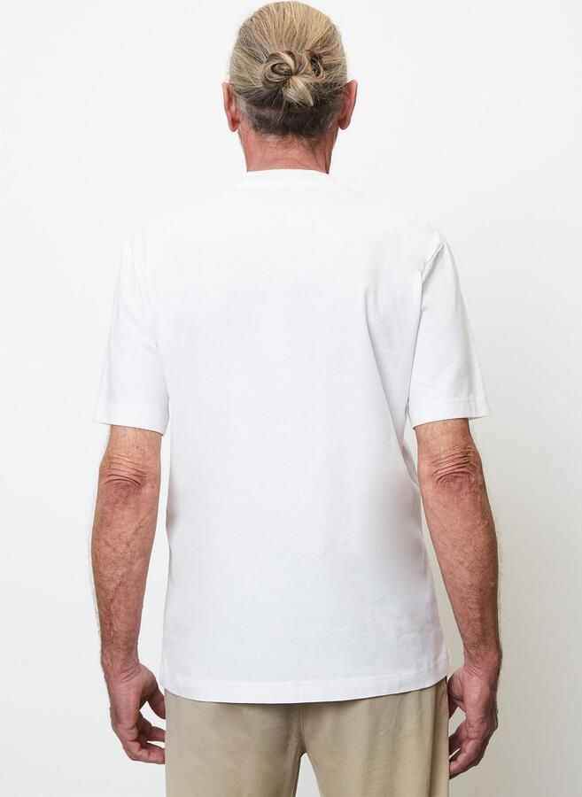 Marc O'Polo Marc &O&amp;amp;amp;amp;#39;Polo; T-Shirt Bloem Wit Heren - Foto 5