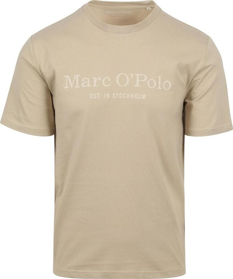 Marc O'Polo Regular Logo Crew Shirt Heren - Foto 2