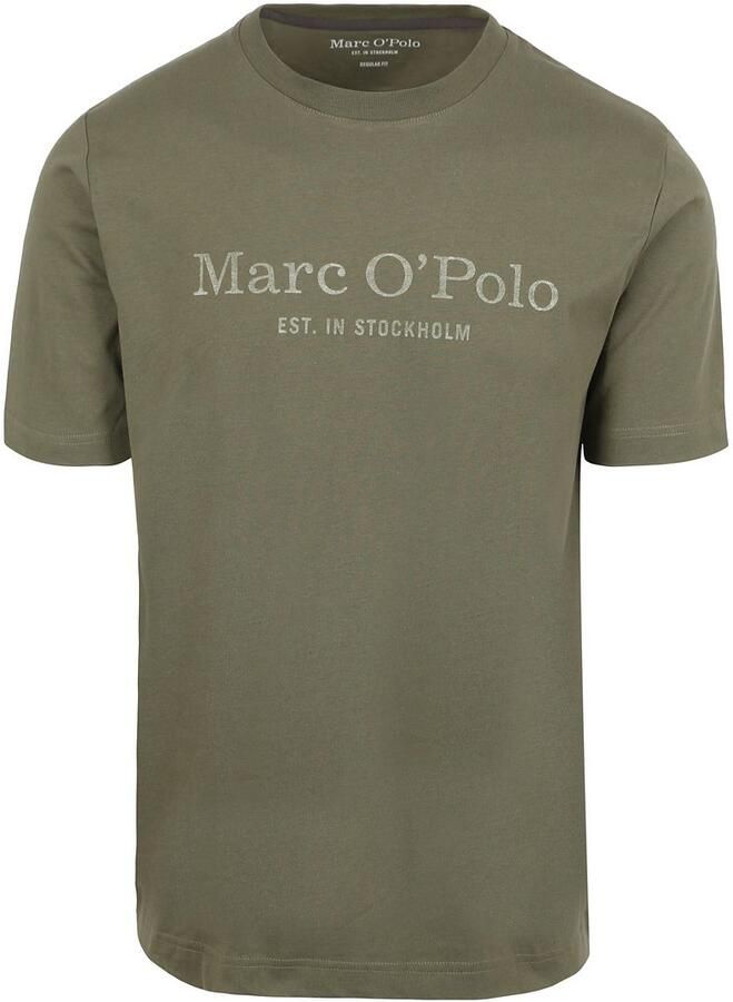 Marc O'Polo Regular fit T-shirt van puur katoen