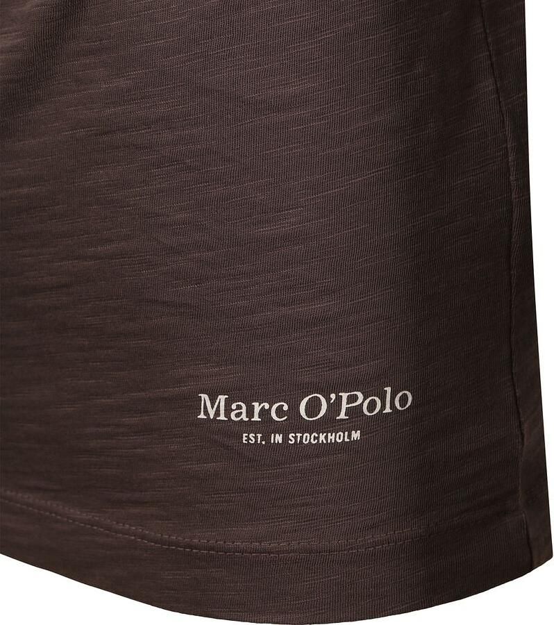 Marc O'Polo T-shirt met korte knoopsluiting model 'Serafino'
