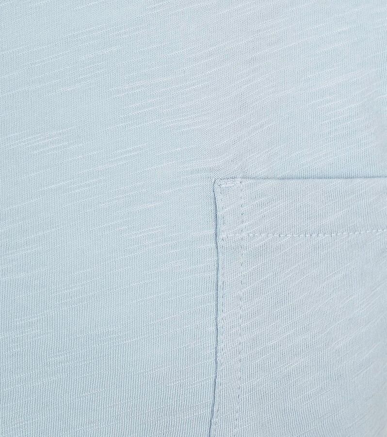 Marc O'Polo T-shirt T-Shirt Slubs Lichtblauw - Foto 2