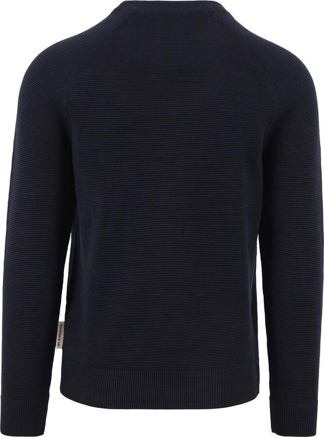 Marc O'Polo Trui met ronde hals Blauw Heren