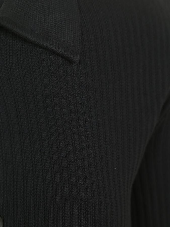 Marc O'Polo Sweaters Vest Button Ribbed Navy - Foto 2