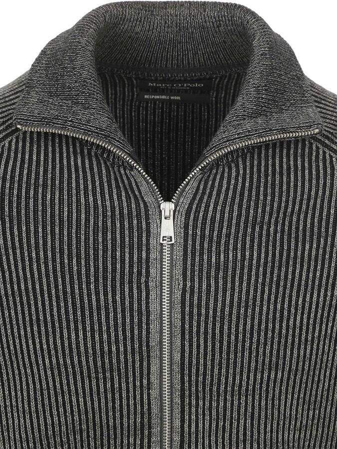 Marc O'Polo Regular fit sweatjack van katoenmix - Foto 2