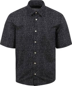 Marc O'Polo Overhemd Short Sleeves Print Navy