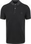 Marc O'Polo Short sleeve polo shirt in piqué fabric Grijs Heren - Thumbnail 1