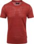 Marc O'Polo T-shirt van linnen met ronde hals - Thumbnail 1