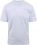 Marc O'Polo T-Shirt Logo Lichtblauw - Thumbnail 1