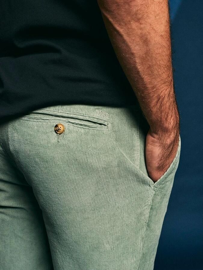 McGregor Chino Corduroy Lichtgroen - Foto 3