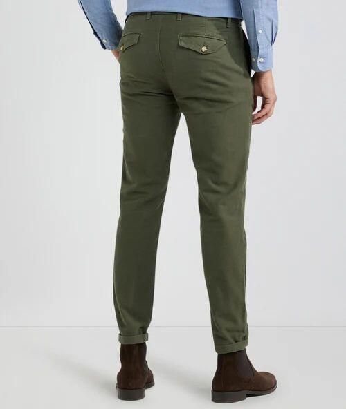McGregor Chino Moleskin Olijfgroen - Foto 3