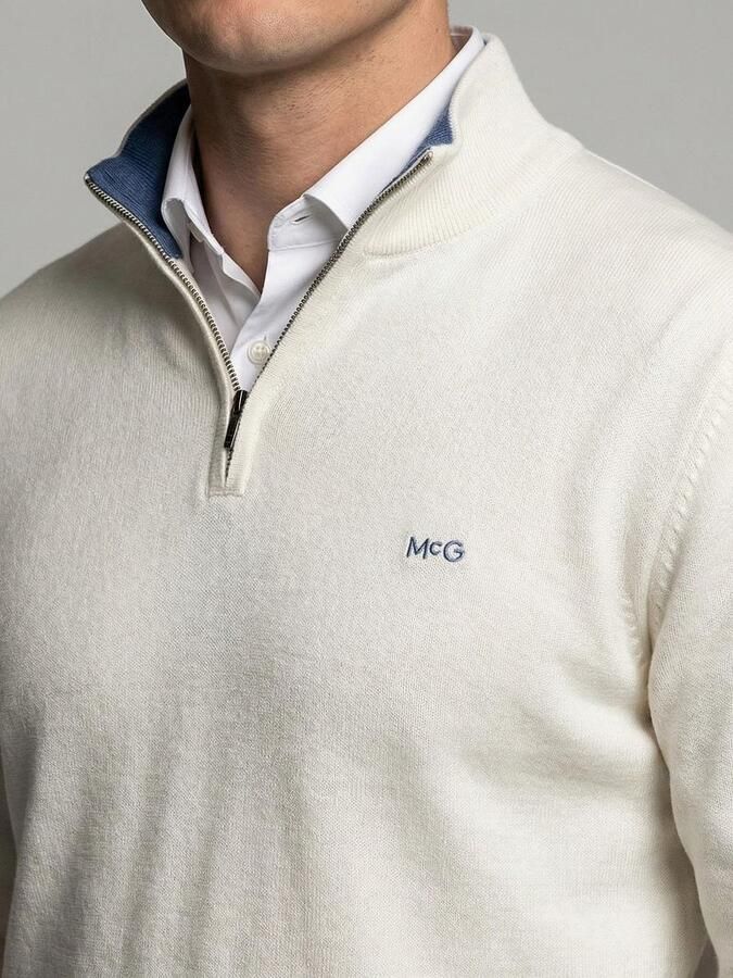 McGregor Half-Zip Trui Cotton Cashmere Kit - Foto 2