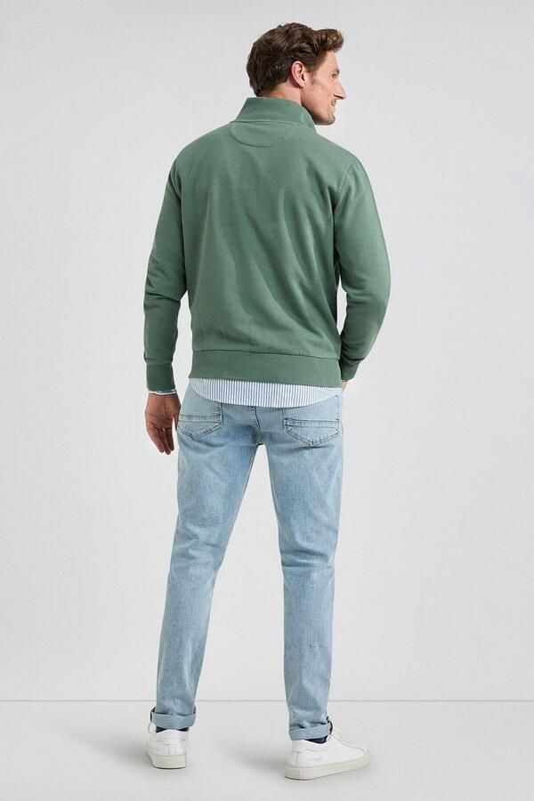 McGregor Half Zip Trui Groen - Foto 4
