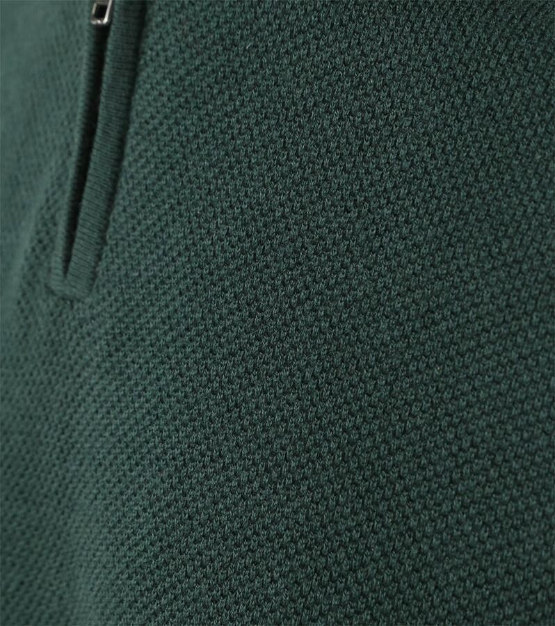 McGregor Half Zip Trui Merinowol Blend Pine Groen