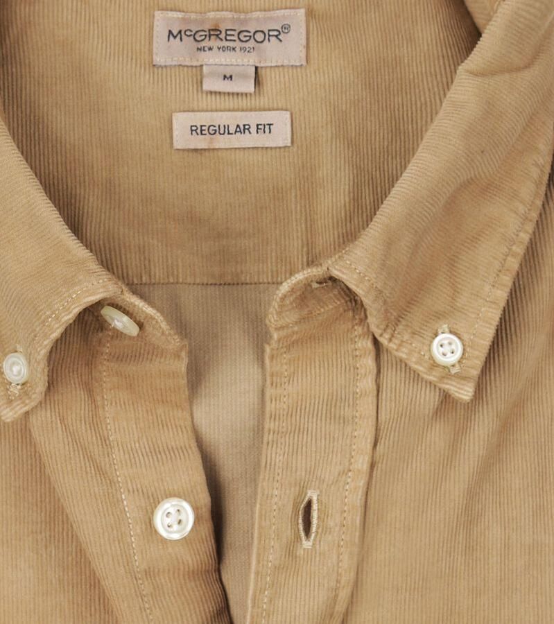 McGregor Overhemd Corduroy Beige - Foto 2