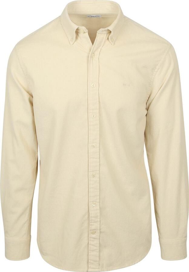 McGregor Overhemd Corduroy Ecru