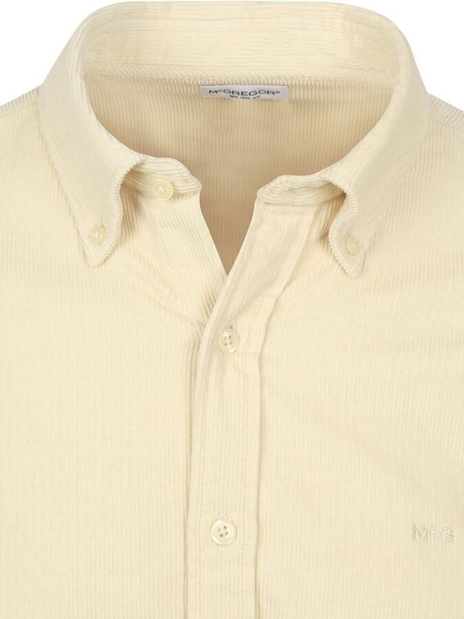 McGregor Overhemd Corduroy Ecru - Foto 3