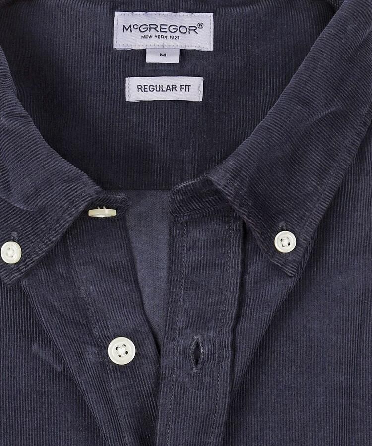 McGregor Overhemd Corduroy Navy - Foto 3