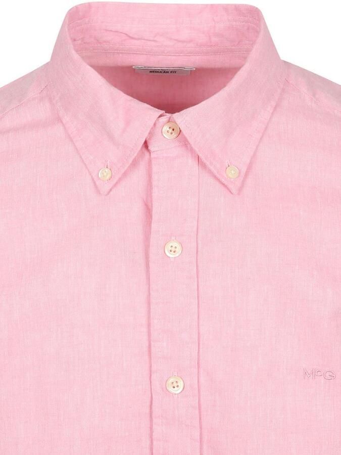 McGregor Overhemd Cotton Linen Roze - Foto 2