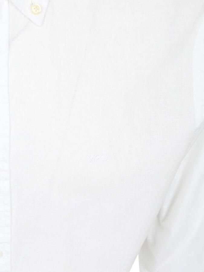 McGregor Overhemd Cotton Linen Wit - Foto 2