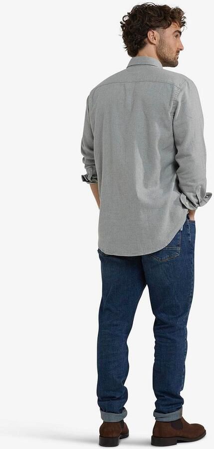 McGregor Overhemd Flanel Melange Grijs - Foto 5