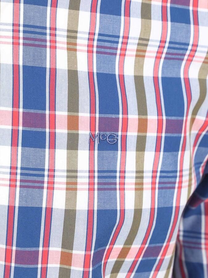 McGregor Overhemd Poplin Ruiten Multicolour - Foto 2