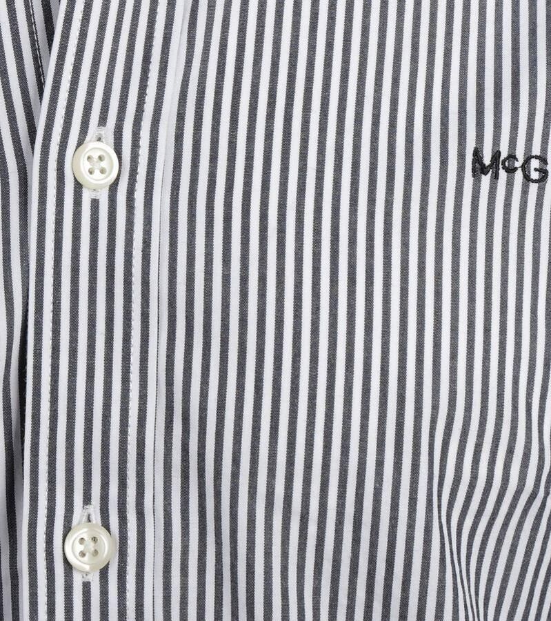 McGregor Overhemd Poplin Streep Navy - Foto 3