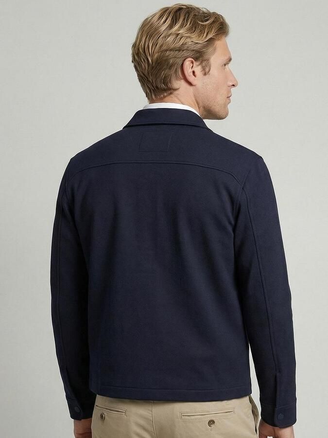 McGregor Overshirt Piqué Navy - Foto 3