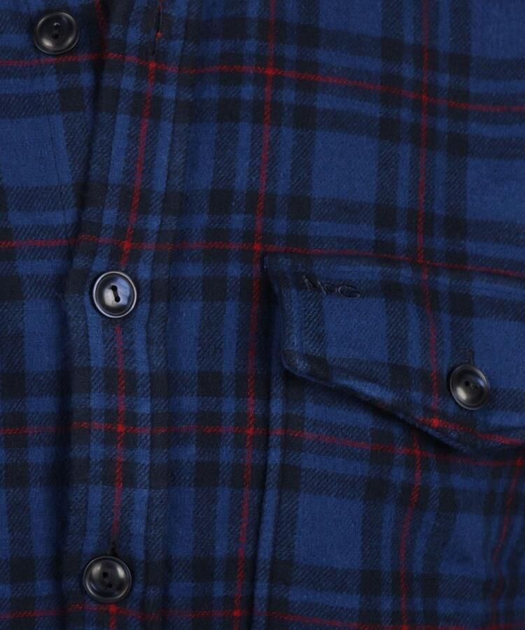McGregor Overshirt Tartan Ruit Donkerblauw