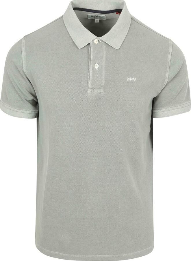 McGregor Piqué Polo Grijs Groen
