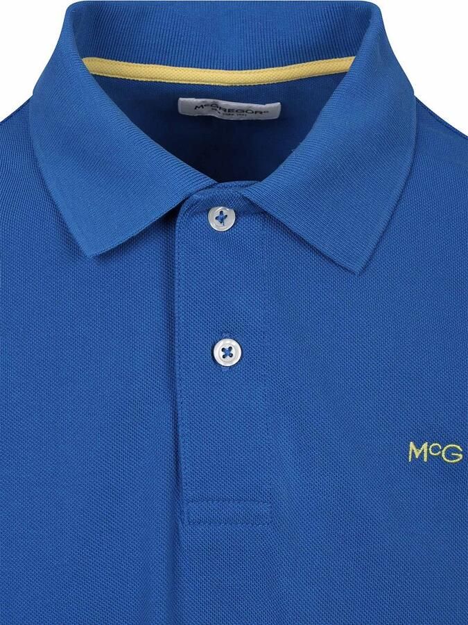 McGregor Piqué Polo Kobalt Blauw - Foto 2