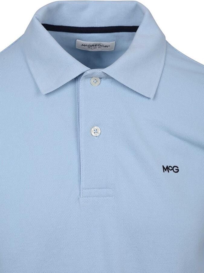 McGregor Piqué Polo Lichtblauw - Foto 4