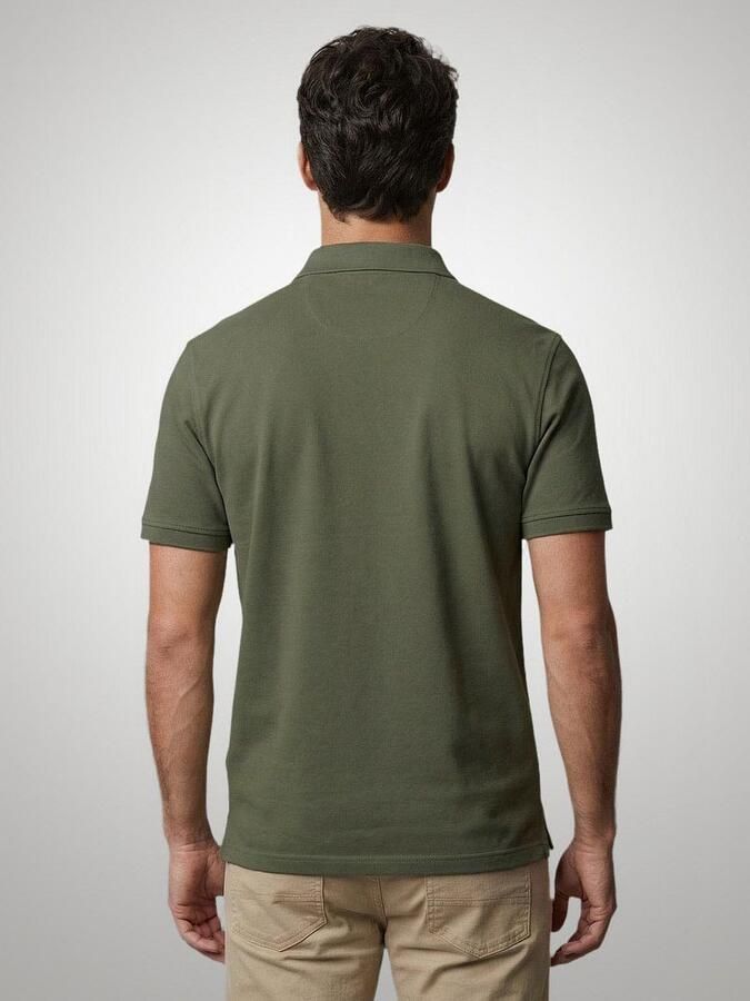 McGregor Piqué Polo Olijf