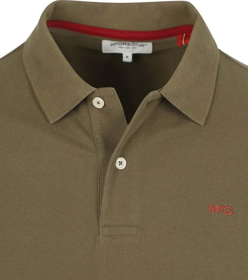 McGregor Piqué Polo Olijfgroen - Foto 2