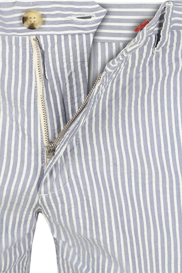 McGregor Shorts Striped Seersucker Medium Blue - Foto 4