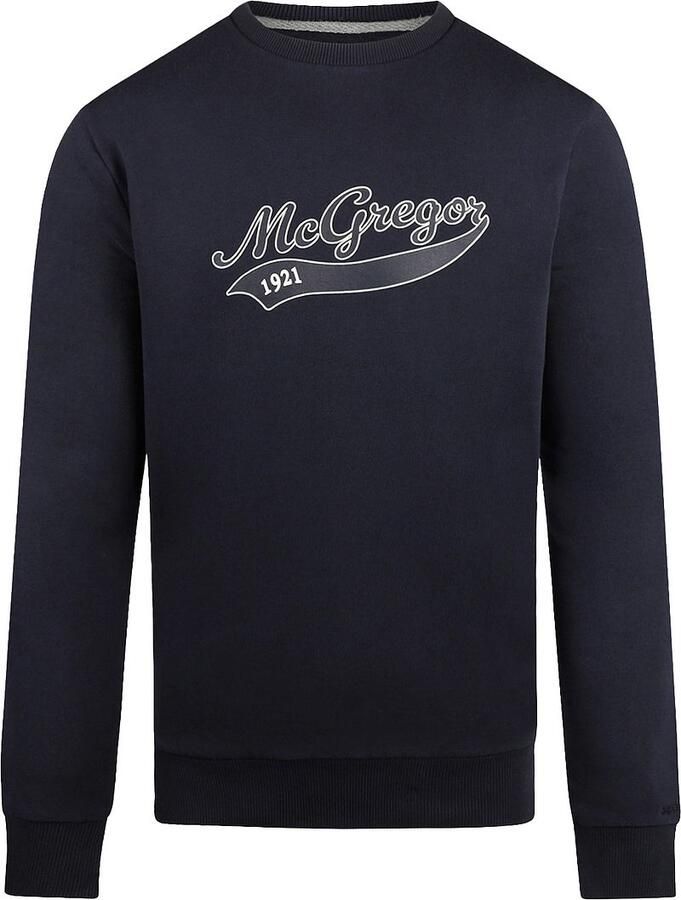 McGregor Sweater Logo Navy