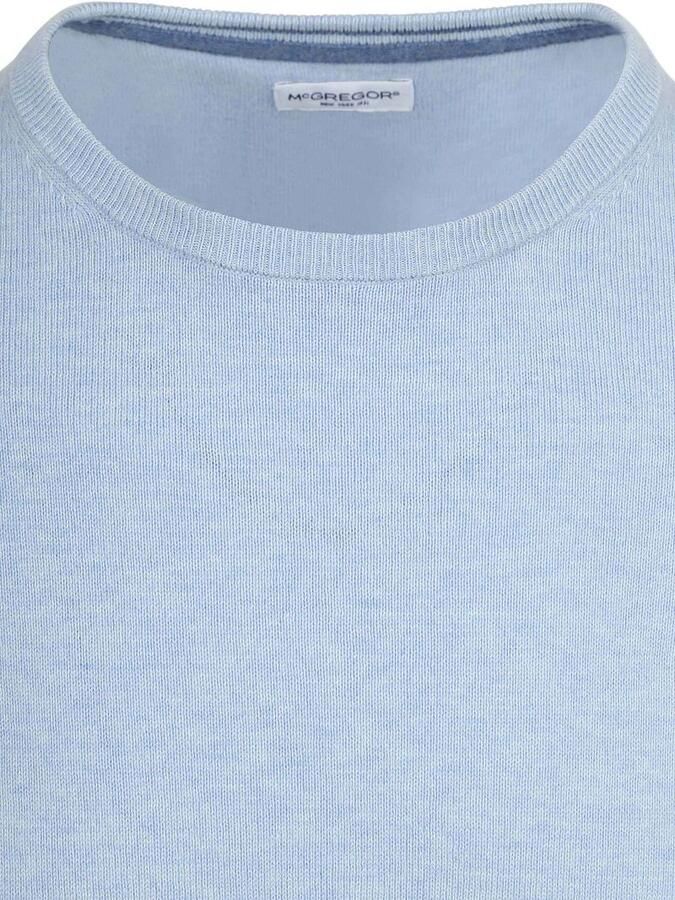 McGregor Trui Cotton Cashmere Powder Blauw - Foto 4