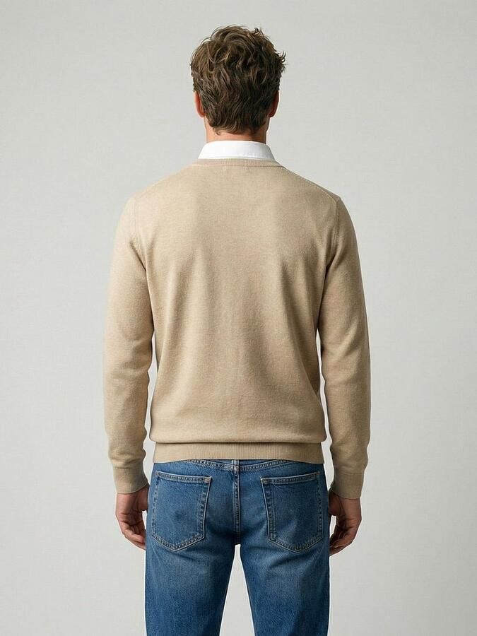 McGregor Trui Cotton Cashmere Sand - Foto 3