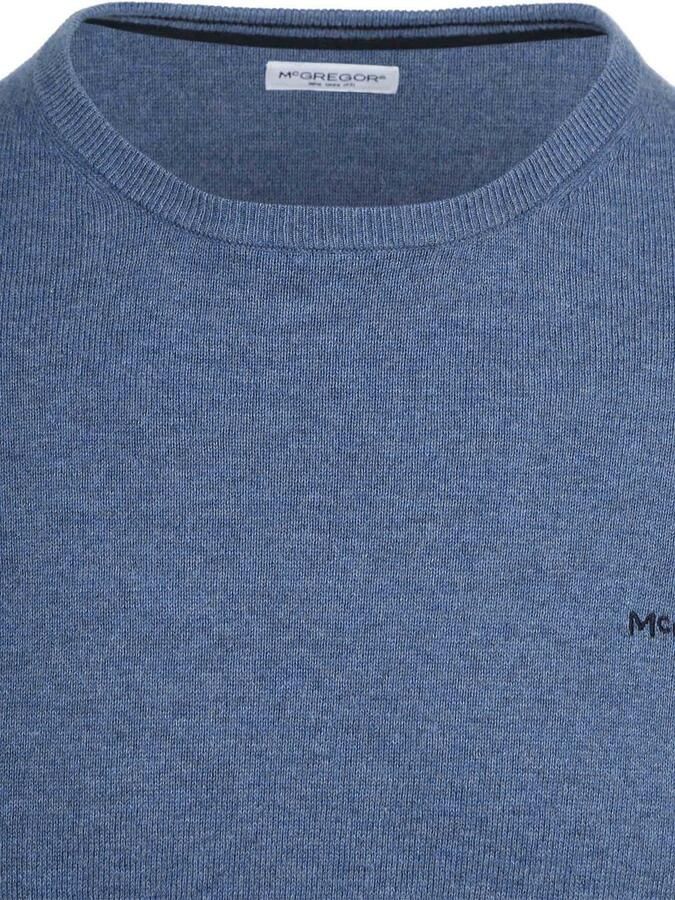 McGregor Trui Cotton Cashmere Vintage Blauw - Foto 4