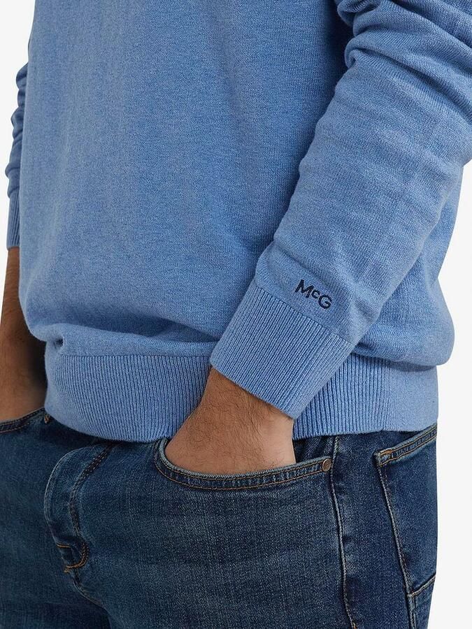 McGregor Trui Merino Blend Ice Blauw - Foto 2