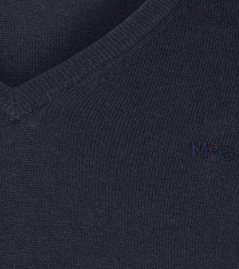 McGregor Trui Merino Blend V-Hals Navy