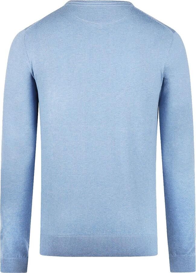 McGregor Trui Merino Blend V-Hals Sky Blauw - Foto 2