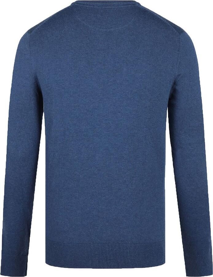 McGregor Trui Wolmix Mid Blauw - Foto 2
