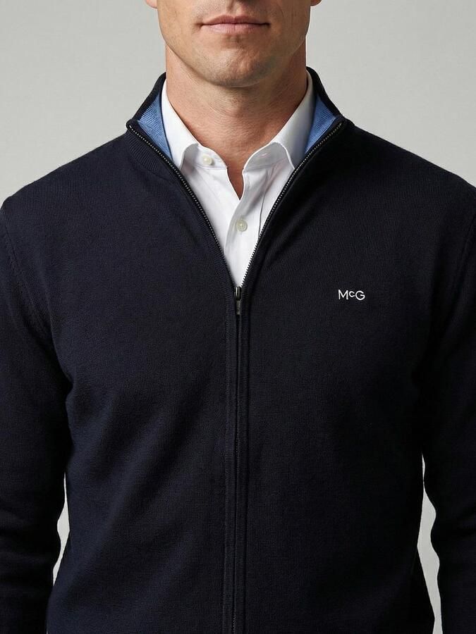 McGregor Vest Cotton Cashmere Navy - Foto 2