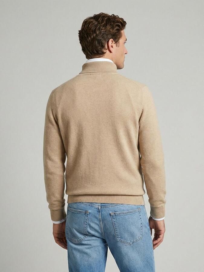 McGregor Vest Cotton Cashmere Sand - Foto 3