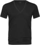 Mey Dry Cotton V-hals T-shirt Zwart - Thumbnail 1