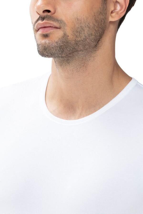Mey Shirt voor eronder Dry Cotton met een ronde hals - Foto 5