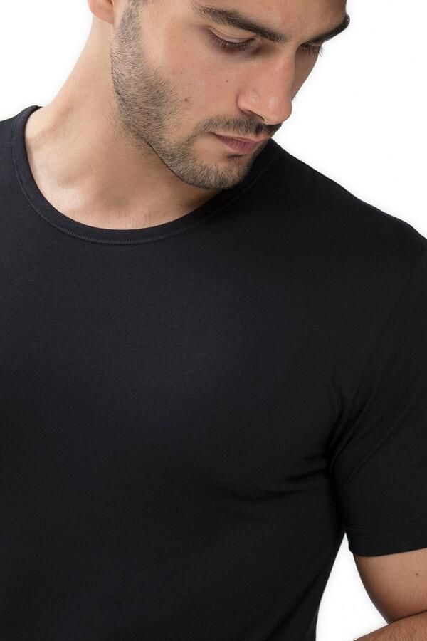 Mey Shirt voor eronder Dry Cotton met een ronde hals - Foto 4