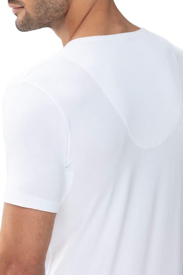 Mey Dry Cotton V-hals T-shirt Wit 2-Pack - Foto 4