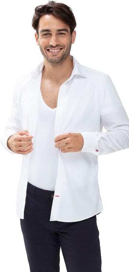 Mey Dry Cotton V-hals T-shirt Wit - Foto 5